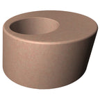 Wausau Tile WS114 Concrete Planter with Integral Seat official product image