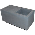Wausau Tile WS120 Concrete Planter with Seat official product image