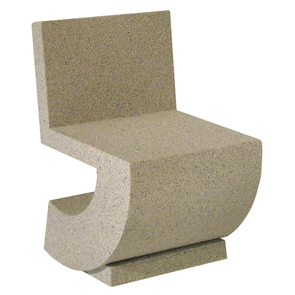 Wausau Tile WS137 Concrete Cantilever Chair official product image