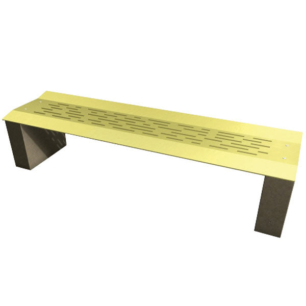 Wausau Tile WS307 Steel and Precast Bench official product image