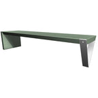 Wausau Tile WS312 Floating Concrete Bench with Stainless Prop official product image
