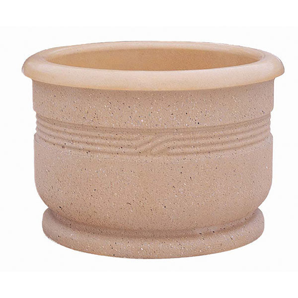 Wausau Tile WS4026 Classical Round Concrete Planter official product image