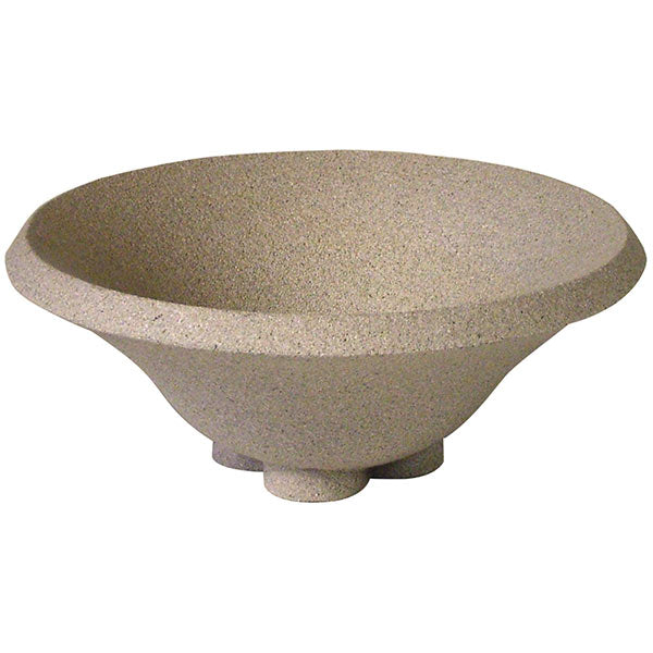 Wausau Tile WS435 Round Concrete Planter official product image