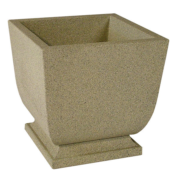 Wausau Tile WS450 Square Concrete Planter official product image
