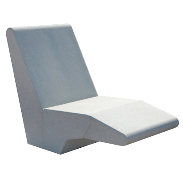 Wausau Tile WS5061 Concrete Lounge Bench with Swivel Base official product image