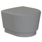 Wausau Tile WS907 Our Town Curve Bench End official product image