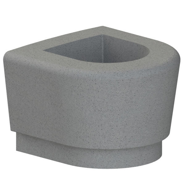 Wausau Tile WS9073 Our Town Curve Planter end official product image