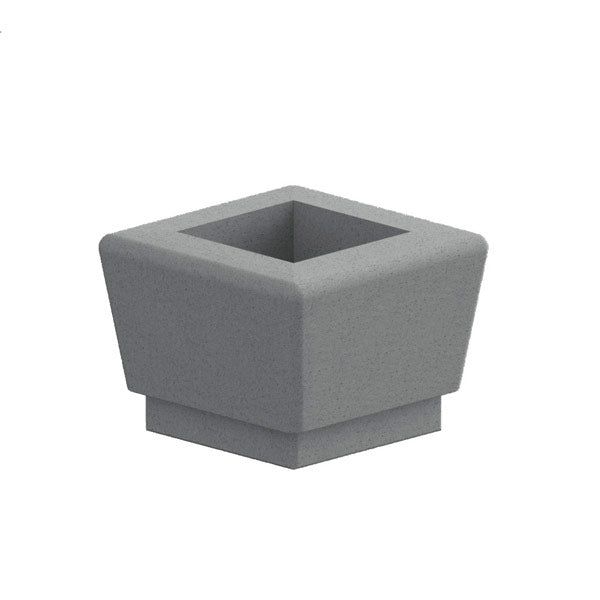 Wausau Tile WS9126 Our Town Single Square Planter official product image