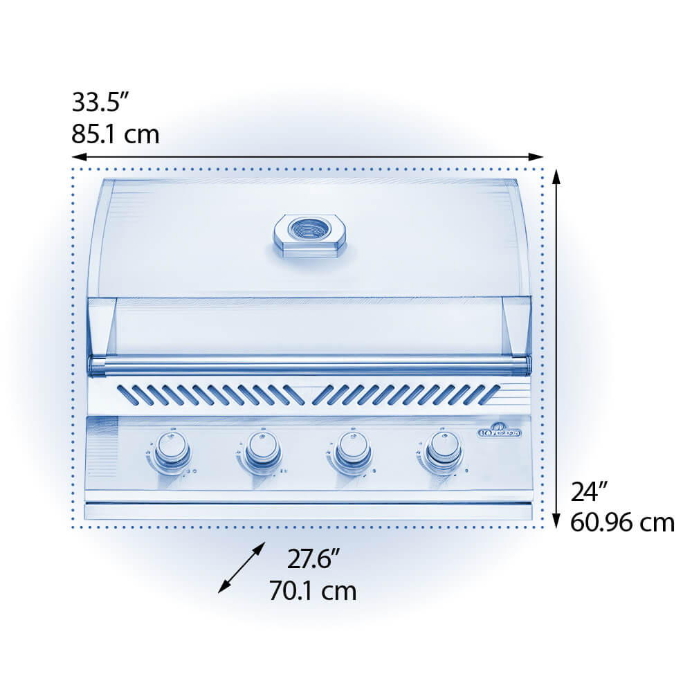 Napoleon Built-In 500 Series 32 Gas Grill BI32PSS