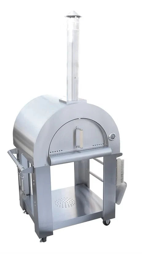 Wood Burning Pizza Oven and Stand