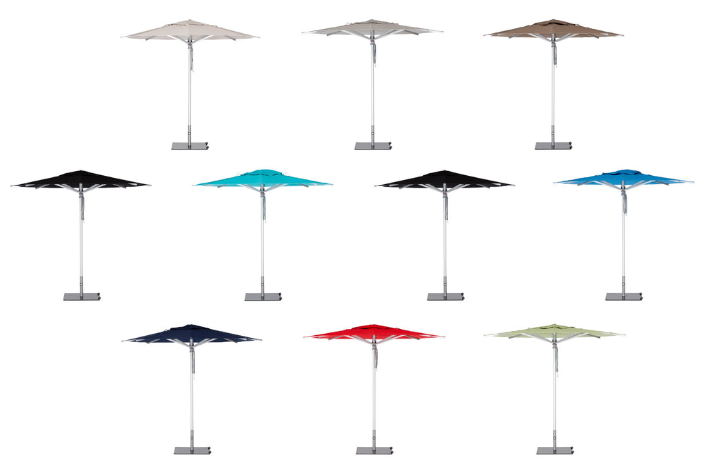 Woodline Pacific aluminum center pole umbrella