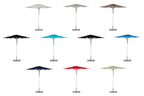 Woodline Pacific aluminum center pole umbrella