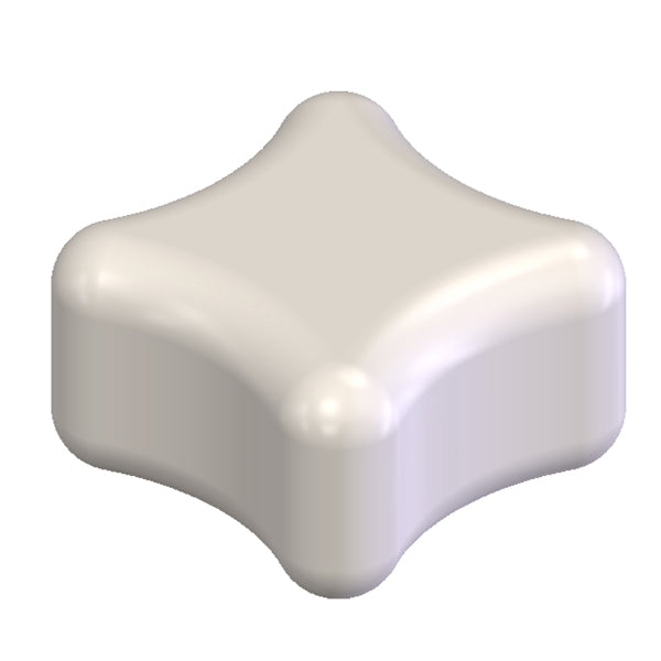 Wausau Tile ZB.AR.01 Rounded Square Concrete Seat official product image