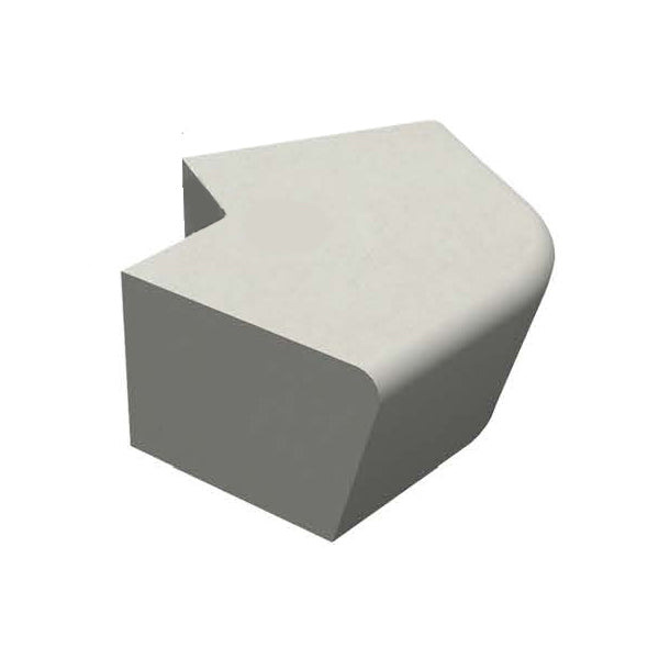Wausau Tile ZB.CE.07 Curved Concrete Bench official product image