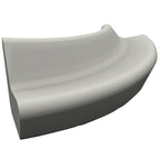 Wausau Tile ZB.IO.04 Outside End Bench official product image