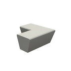 Wausau Tile ZB.WL.04 L Concrete Bench official product image