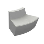 Wausau Tile ZB.WL.29 Curved Concrete Bench official product image