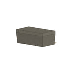 ZB.PR.07 Parlement Left End Concrete Bench — Acid Wash — A20 White — digitally rendered color preview