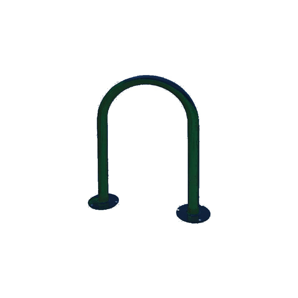 MF9006 Surface Mount U Style Bike Rack — Metal Powder Coat — S48 Cobalt Blue — digitally rendered color preview