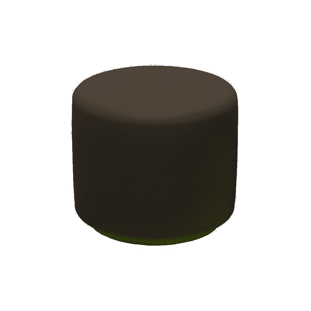 2403 Plastic Stool — Plastic — 145 Dark Brown — digitally rendered color preview