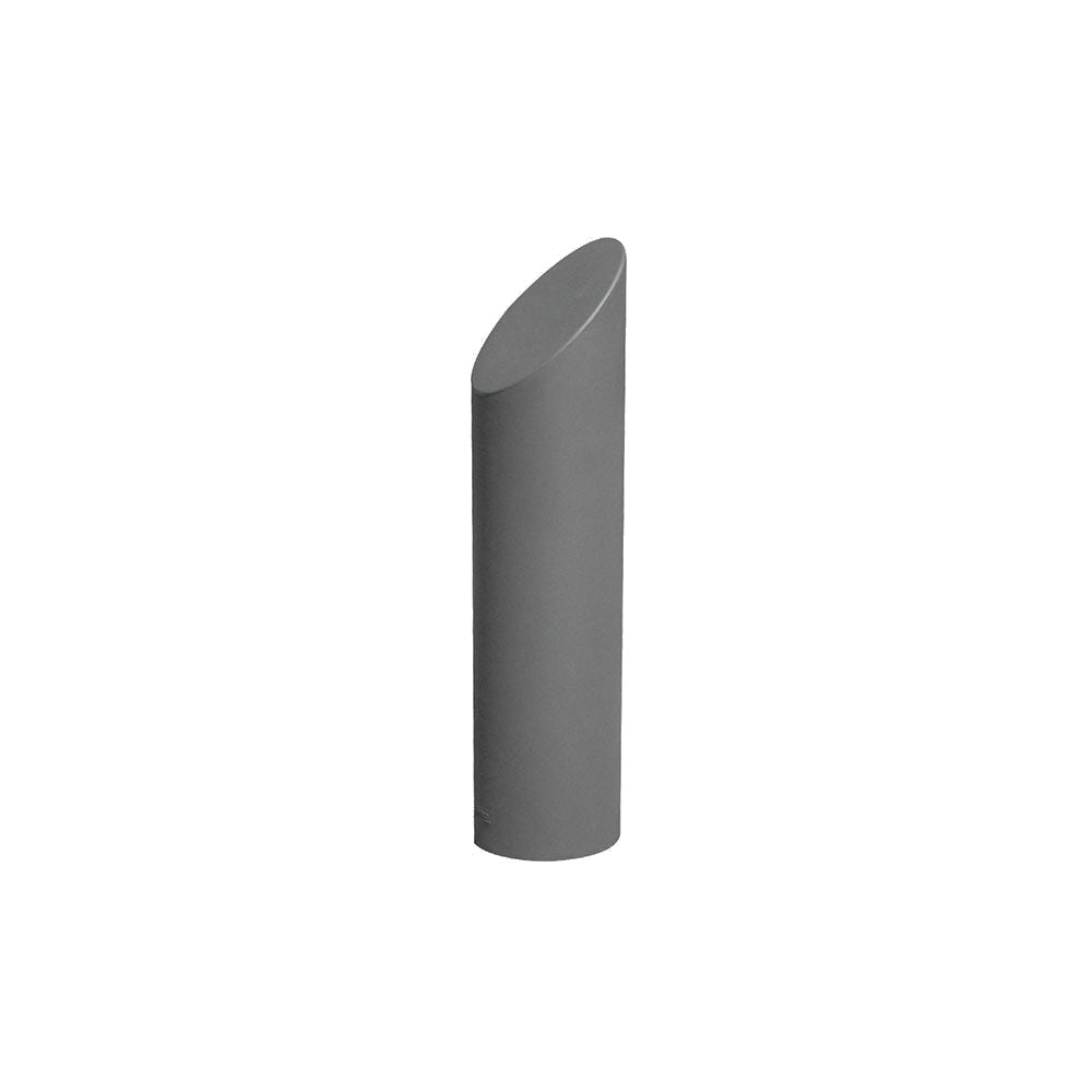 700401 Plastic Bollard Cover — Plastic — 139 White Granite — digitally rendered color preview