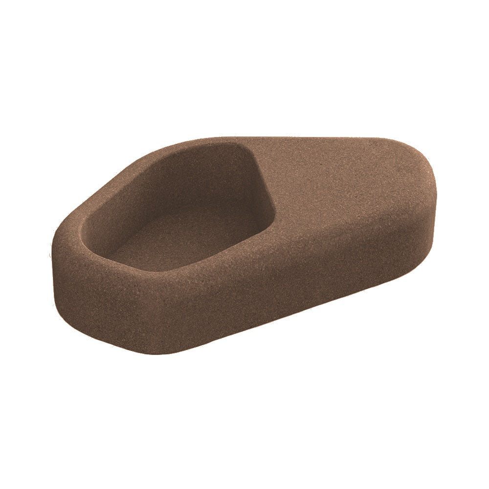 ZB.NU.03 Concrete Planter — Premium Ground & Polished — G22 Sand — digitally rendered color preview