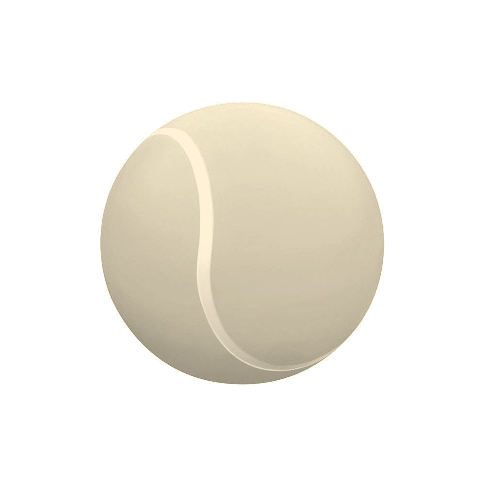 TF6213 Tennis Ball Bollard — Weatherstone — W20 White — digitally rendered color preview