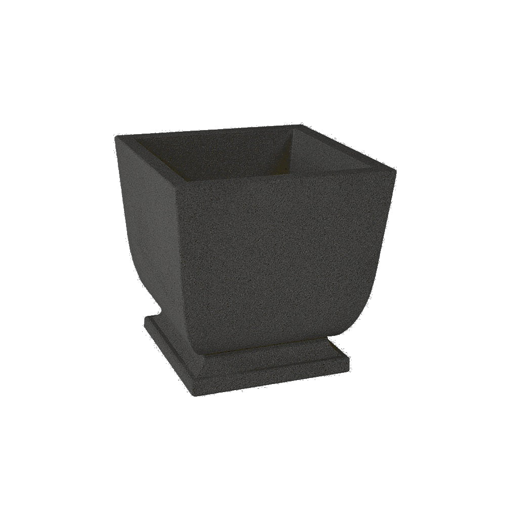 WS450 Square Concrete Planter — Acid Wash — A38 Night — digitally rendered color preview