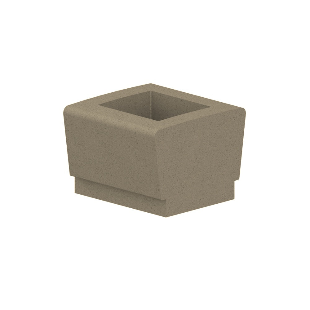WS9033 Our Town Square Planter — Acid Wash — A23 Gray — digitally rendered color preview