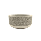 TF4115 Form Round Concrete Planter — Acid Wash — A20 White — digitally rendered color preview
