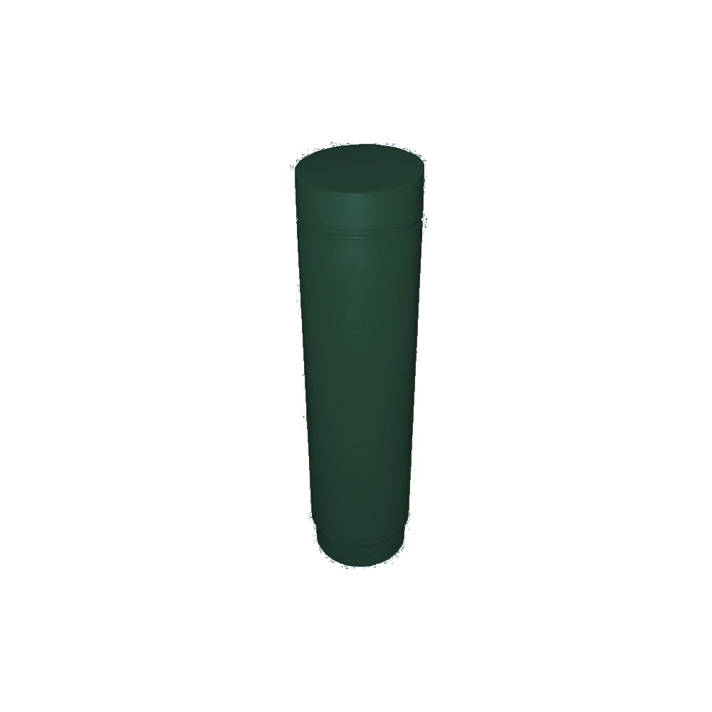 351054 Plastic Bollard Cover — Plastic — 1 Green — digitally rendered color preview