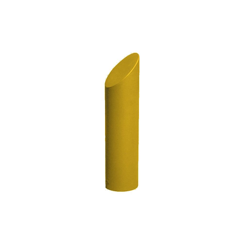 700401 Plastic Bollard Cover — Plastic — 120 Yellow — digitally rendered color preview