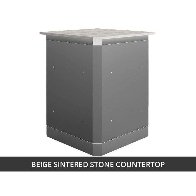 Whistler 30-Inch Stainless Steel 90-Degree Corner Cabinet