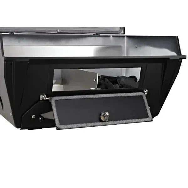 Broilmaster In Ground Post Mount Charcoal Grill C3-SS48G-SKSS2
