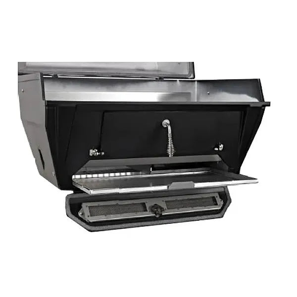 Broilmaster In Ground Post Mount Charcoal Grill C3-SS48G-SKSS2