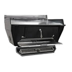 Broilmaster In Ground Post Mount Charcoal Grill C3-SS48G-SKSS2