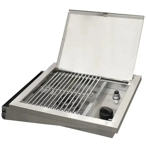 Broilmaster Premium P3SX Grill With Storage Cart & Side Burner P3SX-PSCB1-DPA153-DPA150