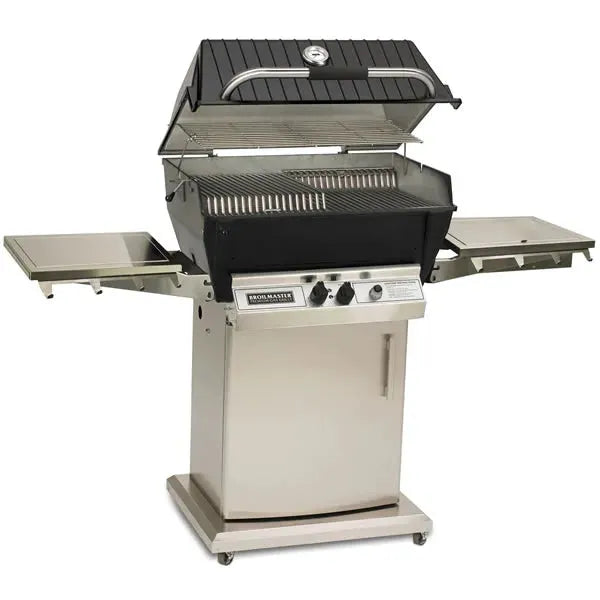 Broilmaster Premium P3SX Grill With Storage Cart & Side Burner P3SX-PSCB1-DPA153-DPA150