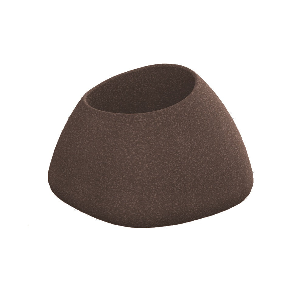 ZB.PC.01 Coast Planter — Acid Wash — A25 Brown — digitally rendered color preview
