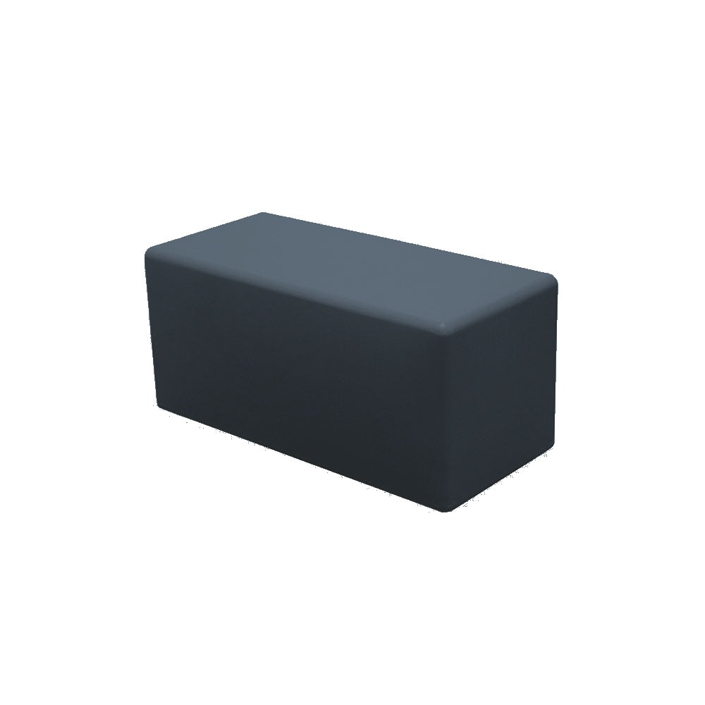 2402 Plastic Bench — Plastic — 56 Gray Granite — digitally rendered color preview