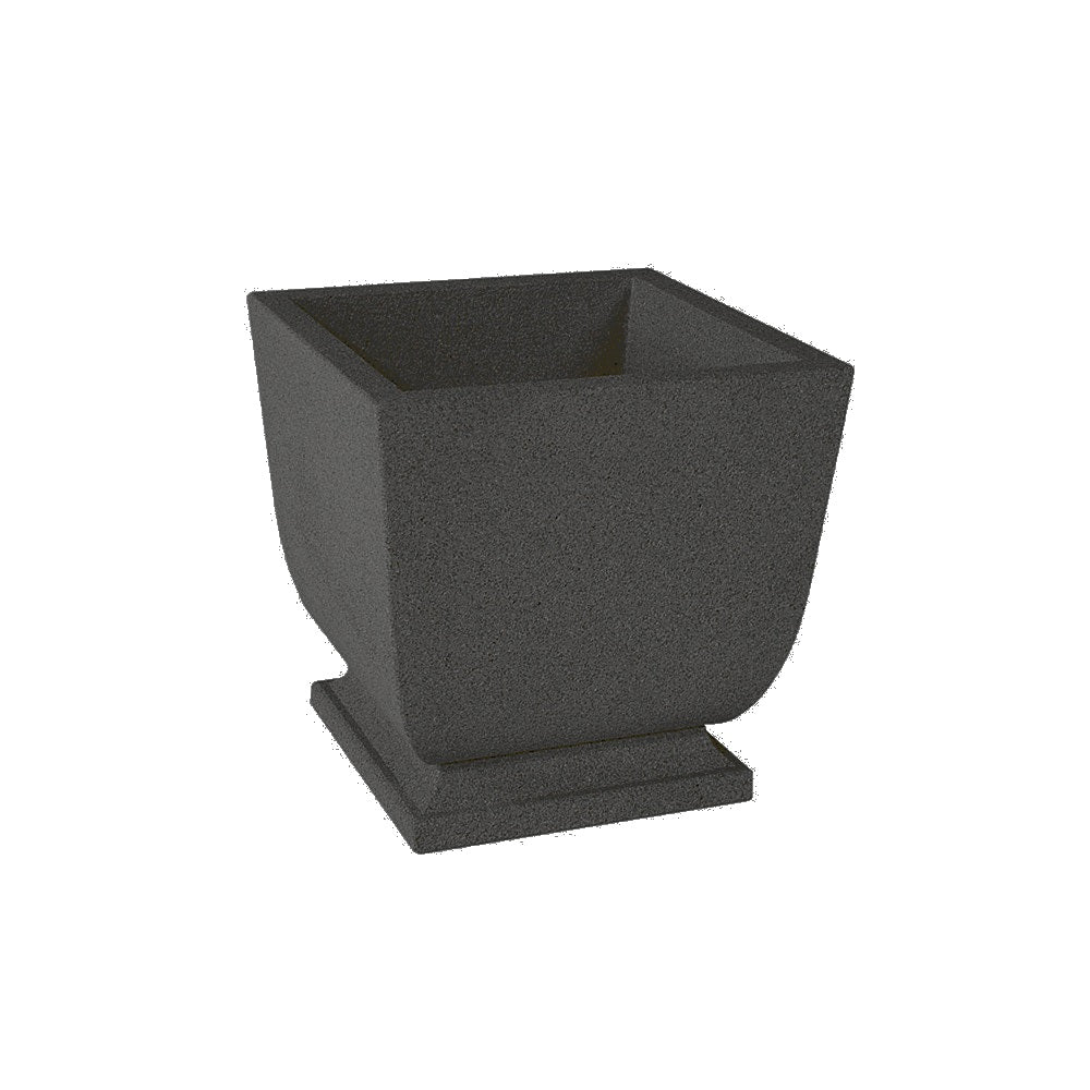 WS450 Square Concrete Planter — Weatherstone — W38 Night — digitally rendered color preview