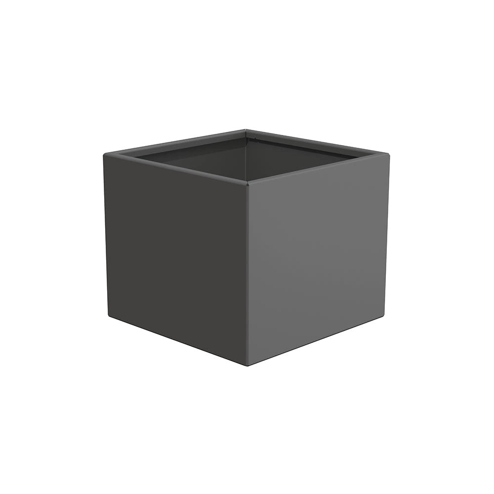 WS506 Aluminum Square Planter — Metal Powder Coat — 72 Aluminum — digitally rendered color preview