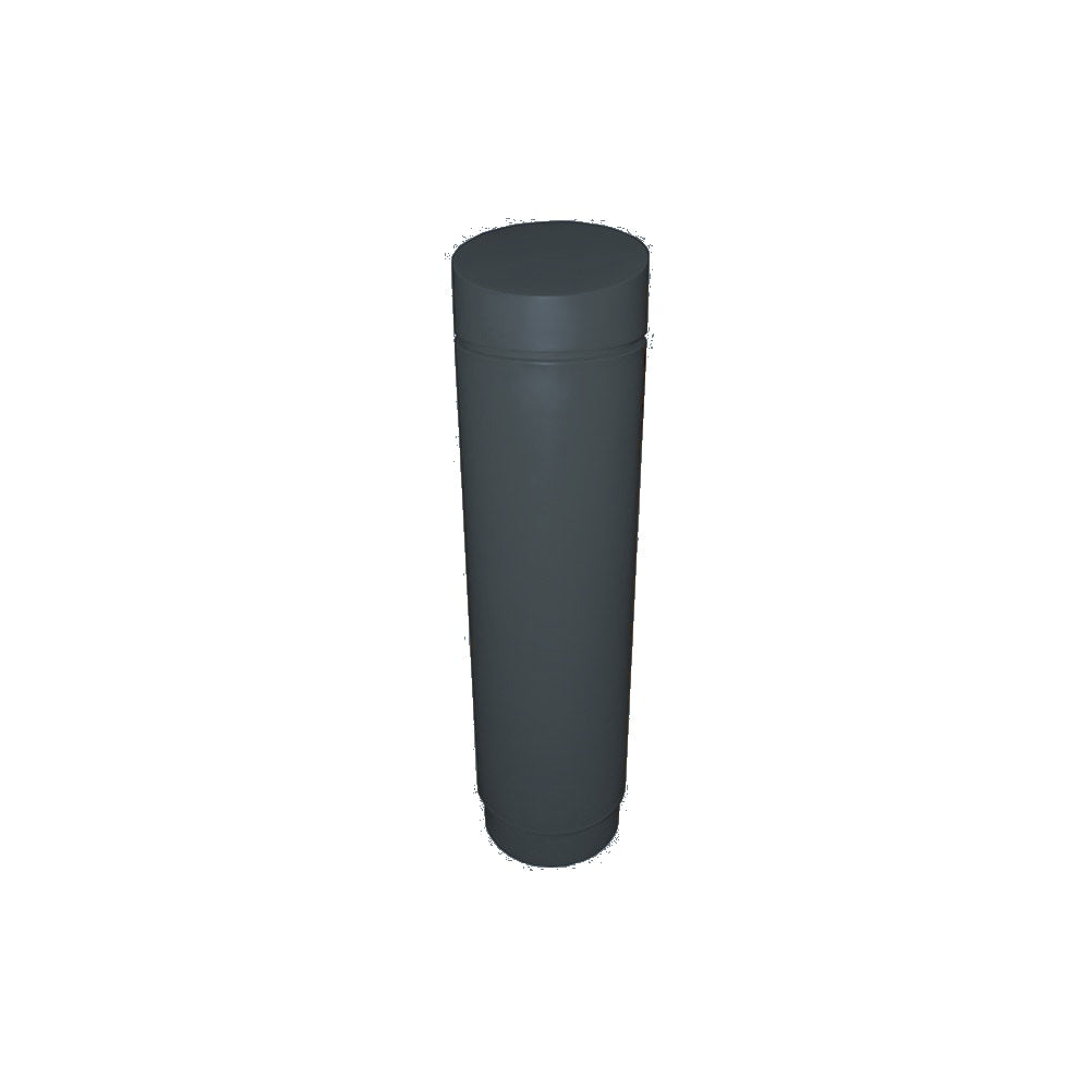 351054 Plastic Bollard Cover — Plastic — 56 Gray Granite — digitally rendered color preview
