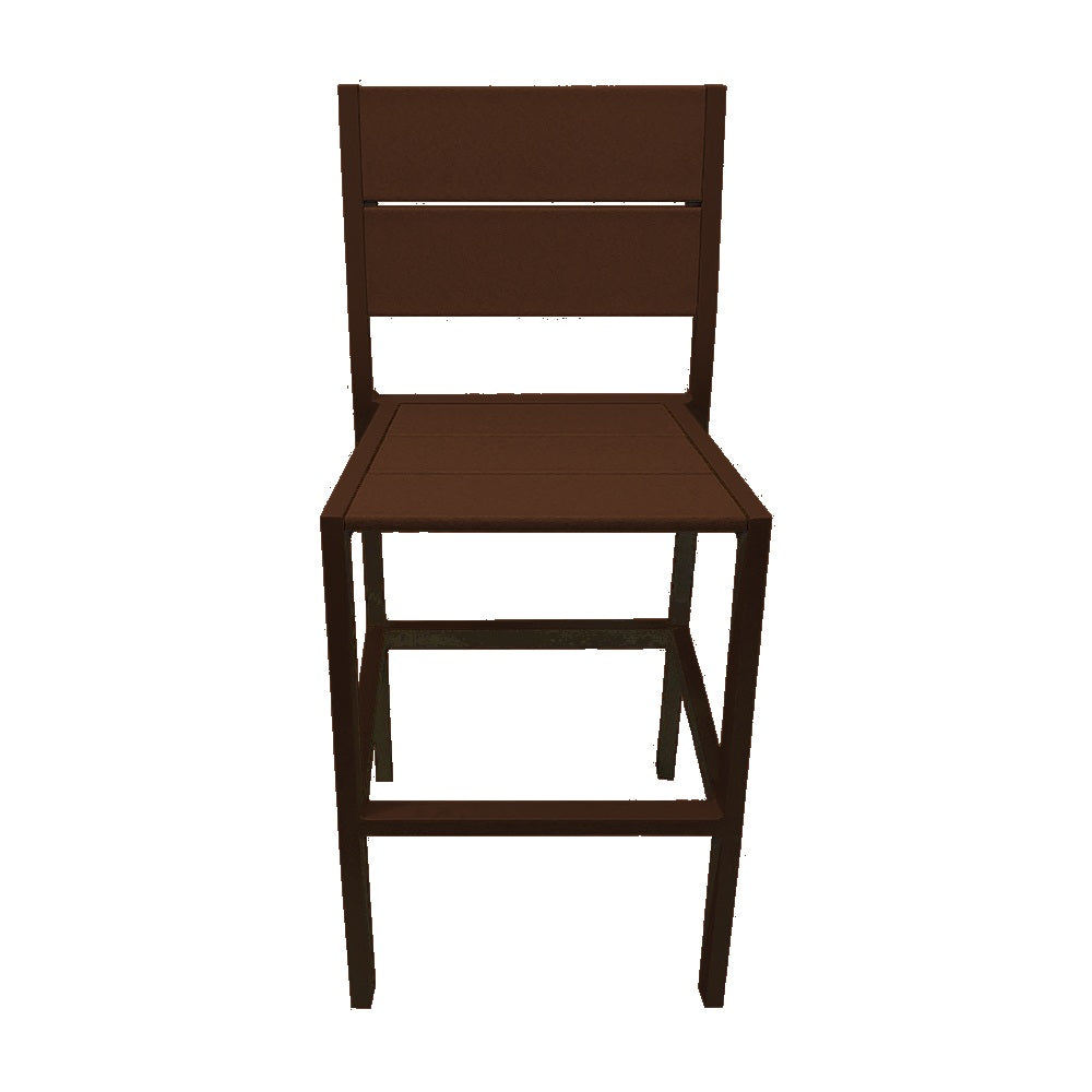 2316 Lorna HT Dining Chair — Woodgrains — B24 Kebony — digitally rendered color preview