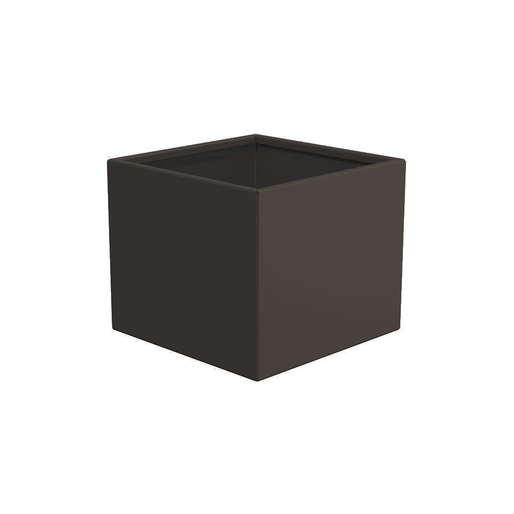 WS506 Aluminum Square Planter — Metal Powder Coat — 84 Beige — digitally rendered color preview