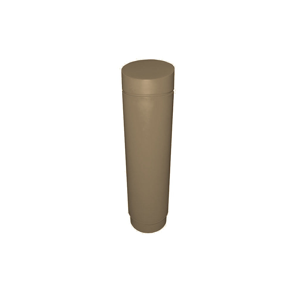351054 Plastic Bollard Cover — Plastic — 116 Beige — digitally rendered color preview
