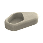 ZB.NU.03 Concrete Planter — Acid Wash — A20 White — digitally rendered color preview