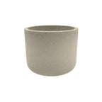 TF4100 Form Round Concrete Planter — Acid Wash — A20 White — digitally rendered color preview