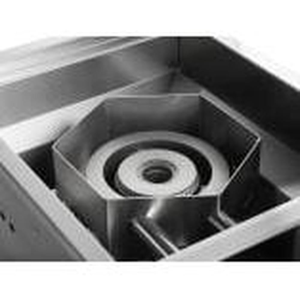 Whistler 15-Inch Built-In Gas Power Burner with Lid - Stainless Steel
