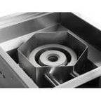 Whistler 15-Inch Built-In Gas Power Burner with Lid - Stainless Steel
